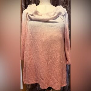 Torrid Size 1 Pink Ombré Sweater